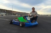Gas gewonnen van elektrische Race Kart