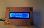 DIY houten geval voor Arduino LCD shield