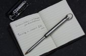Draaien van een compacte metalen pen