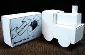 Hoe DIY Paper craft Toy Train te monteren
