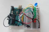 Arduino temperatuur meet- en visuele LED-Meter