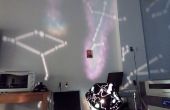 Lasergesneden sterrenbeeld projectie Lamp