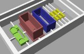 Maken van kunststof 3D-modellen van CAD-ontwerpen met behulp van een geautomatiseerde "freesbank"