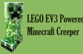 Grote LEGO MineCraft klimplant Bot