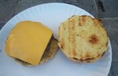 Hoe grill een Cheeseburger of Hamburger