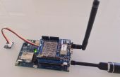 Eenvoudig als het verzenden van IoT sensor-waardes door SigFox en Intel Edison, met behulp van Python