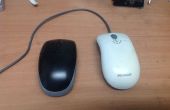 Computer muis knop transplantatie
