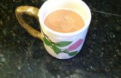Gezonde Delicious amandel melk Hot Chocolate