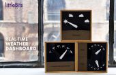 LittleBits Real-Time weer Dashboard