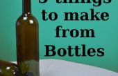 5 dingen om te maken van flessen