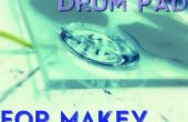 Hydrofobe Drumpad, voor de MaKey MaKey