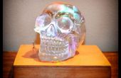 Crystal Skull Lamp (gemaakt van hars)