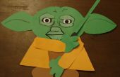 Yoda Papercraft gemakkelijk (2D)