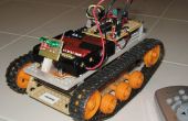 IR Remote Controlled bijgehouden Robot