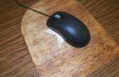 PROCEDURE: Aangepaste handgemaakt rustiek mousepad [