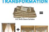 Transform Thrift Store gordijnen - Alter & maken valletjes