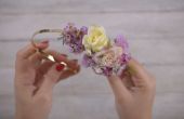 DIY met bloemen: Bloemen hoofdband