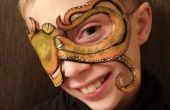 DIY lederen Octopus Pirate Eye Patch Mask