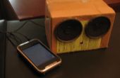 DIY versterkte luidsprekers voor uw MP3-speler