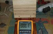 Houten box voor digitale multimeter - Caixa de madeira para multímetro digitale