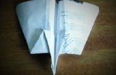 Mijn papier vliegtuig ☺