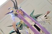 Mystic Lord kostuum: hoorns, armor, zijdeschilderen + meer (oh mijn)