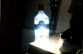 Vodka fles Lamp (met behulp van LED's)