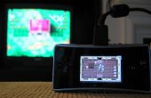 Een Game Boy micro aanbrengen gamecube kabel