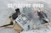 Reflector oven voor kampvuren