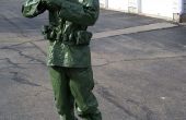 Maak je een Toy soldaat Halloween kostuum voor minder dan $50 (of goedkoper!) 