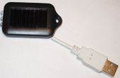 Solar USB-dual Power LED oplaadbare staaflamp