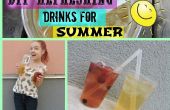 DIY verfrissende drankjes voor zomer