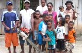 Inventieve smeden van Sorong, West-Papoea, Indonesië