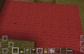 Hoe maak je een rode deeltje vloer in Minecraft Pocket Edition of elke andere minecraft