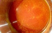 Hoe maak je biologische oranje kleurstof