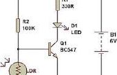 Hoe maak je een donkere detector circuit