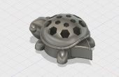 Turtle zaklamp ontgeurder in Fusion 360