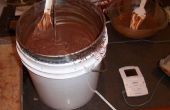 Chocolade ontlaten Pot