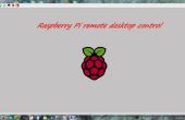 Extern bureaublad van Windows om de Raspberry Pi
