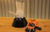 Beheersbare Robotic Hand met Flex sensoren & servo's