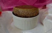 Chocolade Souffle met Rum Anglaise