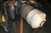 Hoe maak je een fish eye lens voor een digitale SLR van Nikon D-90 voor $16