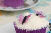 Butterfly zwerm kokos Cupcakes