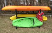 Hoe maak je een buiten Kayak-opslag Rack