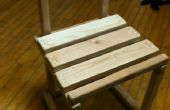 Nagel-minder houten stoel