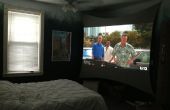 Home Theater scherm, 3 verschillende manieren (hoge kwaliteit + lage $$)