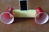 DIY: Goedkope telefoon luidsprekers die geen gebruik van elektriciteit maken