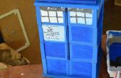 TARDIS box, gemaakt van kleinere vakken! 