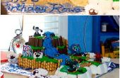 De cake van de verjaardag van de Skylanders