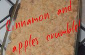 Crumble van kaneel en appels